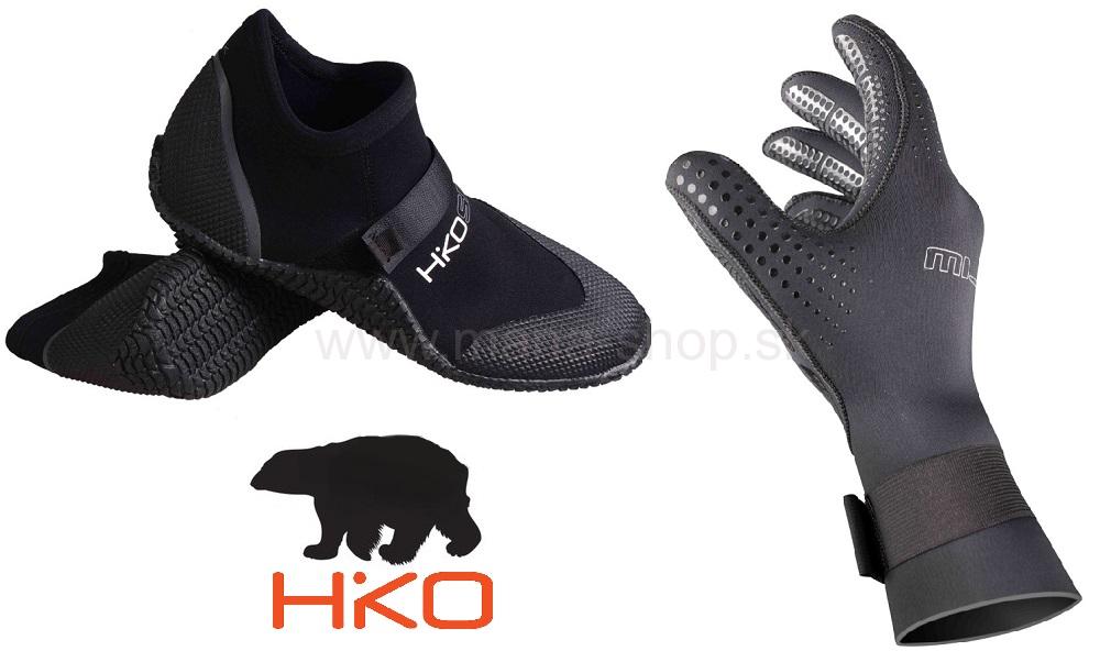 Topánky SNEAKER + rukavice SLIM 2.5 HIKO