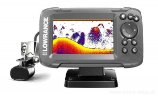 SET Sonar Lowrance HOOK2 - 4X GPS 200 CE ROW + príslušenstvo