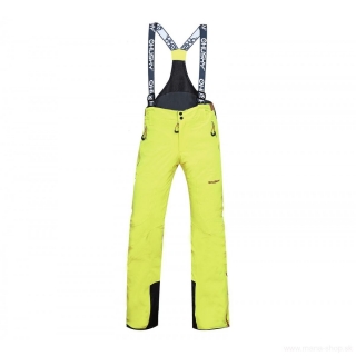Detské lyžiarske nohavice ZEUS J NEW HUSKY zeleno-žlté