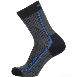 Ponožky TREKING  HUSKY antracit-modrá