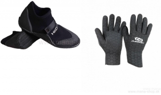 Topánky SNEAKER + rukavice AROPEC ULTRASTRETCH 2 mm HIKO