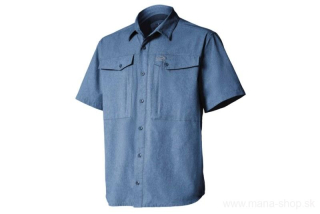 Košeľa s krátkym rukávom Zulo 2 Geoff Anderson modrá