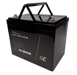 GC Lítiový akumulátor LiFePO4 50Ah 12.8V