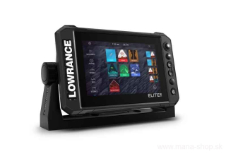 Sonar Lowrance Elite FS™ 7 so sondou Active Imaging 3-v-1